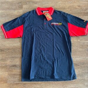 Vtg Deadstock Jeff Gordon Polo Shirt, Winner's Circle New Old Stock NASCAR Sz M